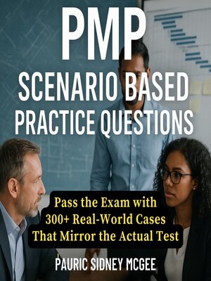 cover image of PMP Scenario Based Practice Questions